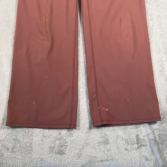 Vuori Daily Wide Leg Pants Women Medium Brown Terracotta Lounge READ DESCRIPTION - Picture 6 of 10